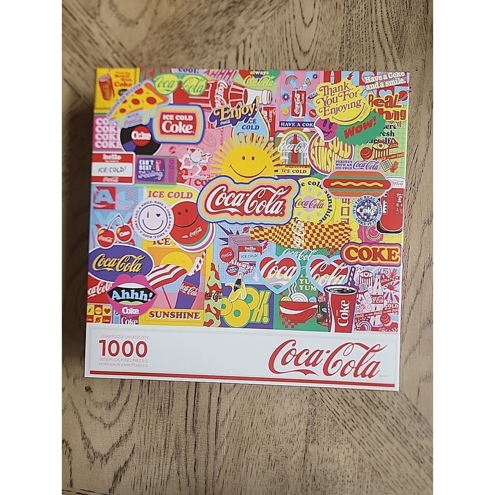 Springbok Puzzle Pop Art 1000 Piece Jigsaw Puzzle Springbok Coca Cola Coke